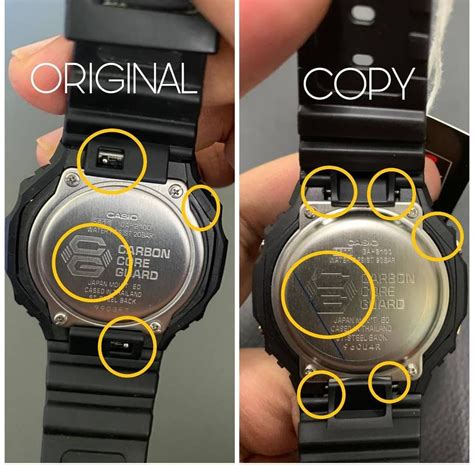 how to spot fake g shock watch|g shock authentic freak.